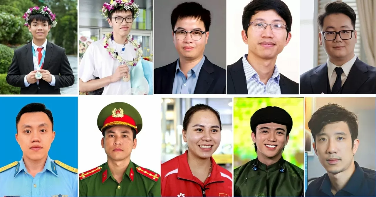 Công bố 10 gương mặt trẻ Việt Nam tiêu biểu năm 2024 Công bố 10 gương mặt trẻ Việt Nam tiêu biểu năm 2024