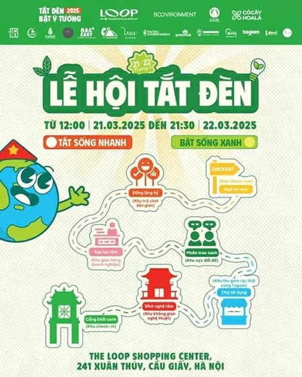 Lễ hội tắt đèn bật ý tưởng 2025: Khi rác thải trở thành tài nguyên