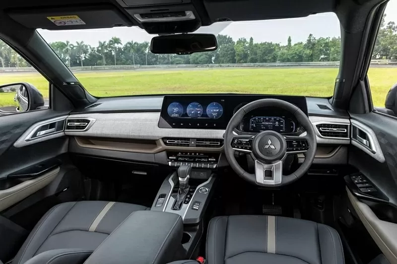 Nội thất của Mitsubishi Xforce HEV