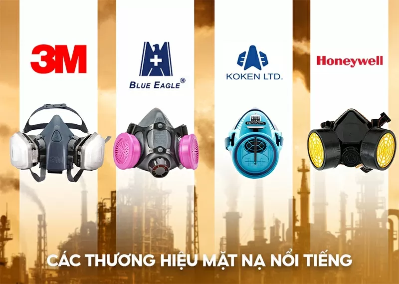 Các thương hiệu mặt nạ phòng độc uy tín. Các thương hiệu mặt nạ phòng độc uy tín.