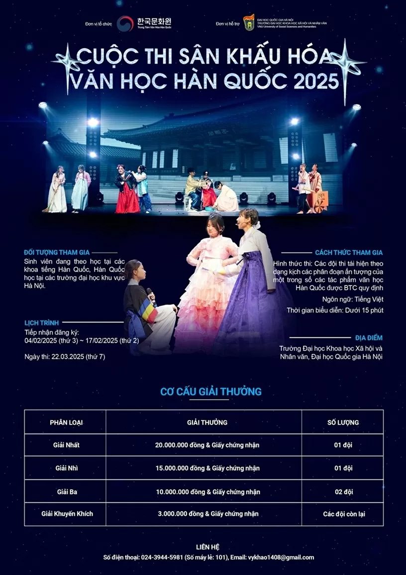 Tái hiện văn học Hàn Quốc bằng tiếng Việt