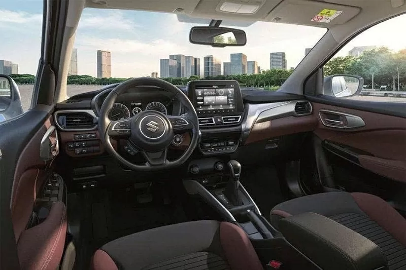Suzuki Fronx 2025 sở hữu không gian nội thất khá hiện đại