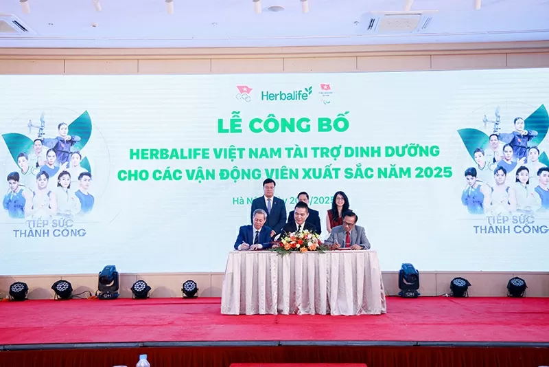 Herbalife Việt Nam tài trợ sản phẩm dinh dưỡng cho các vận động viên xuất sắc Việt Nam trong năm 2025 Herbalife Việt Nam tài trợ sản phẩm dinh dưỡng cho các vận động viên xuất sắc Việt Nam trong năm 2025