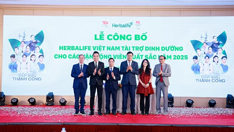 Herbalife Việt Nam tài trợ sản phẩm dinh dưỡng cho các vận động viên xuất sắc Việt Nam trong năm 2025 Herbalife Việt Nam tài trợ sản phẩm dinh dưỡng cho các vận động viên xuất sắc Việt Nam trong năm 2025