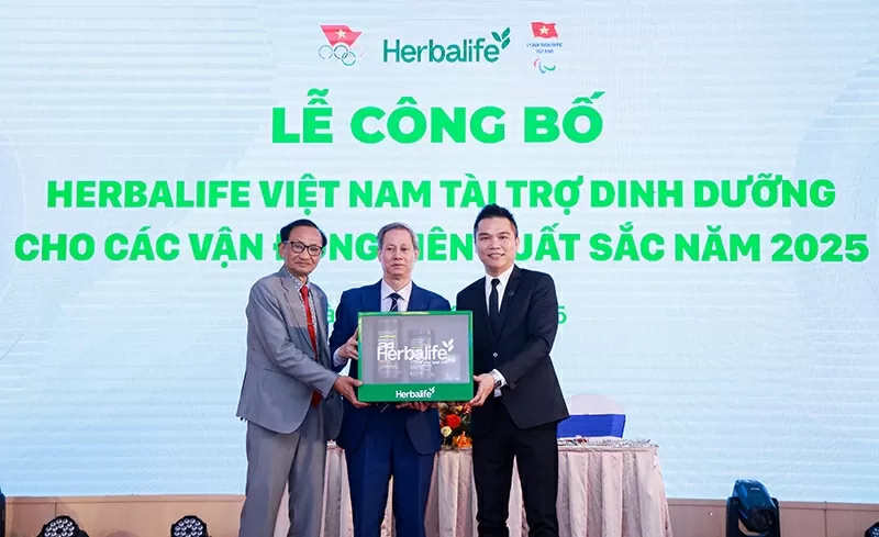 Herbalife Việt Nam tài trợ sản phẩm dinh dưỡng cho các vận động viên xuất sắc Việt Nam trong năm 2025 Herbalife Việt Nam tài trợ sản phẩm dinh dưỡng cho các vận động viên xuất sắc Việt Nam trong năm 2025