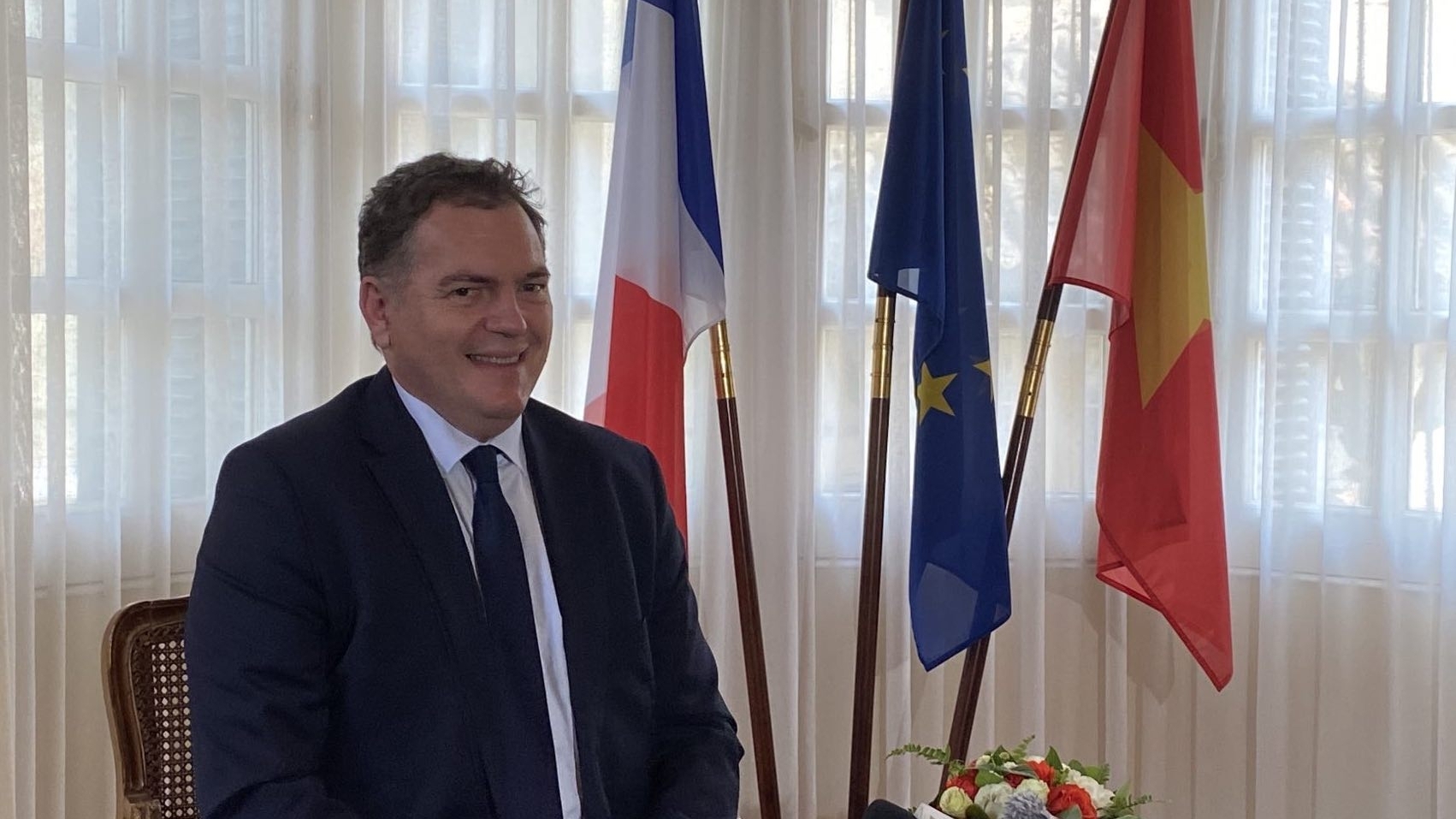 Pháp mong muốn hợp tác với Việt Nam trong dự án đường sắt cao tốc Bắc-Nam