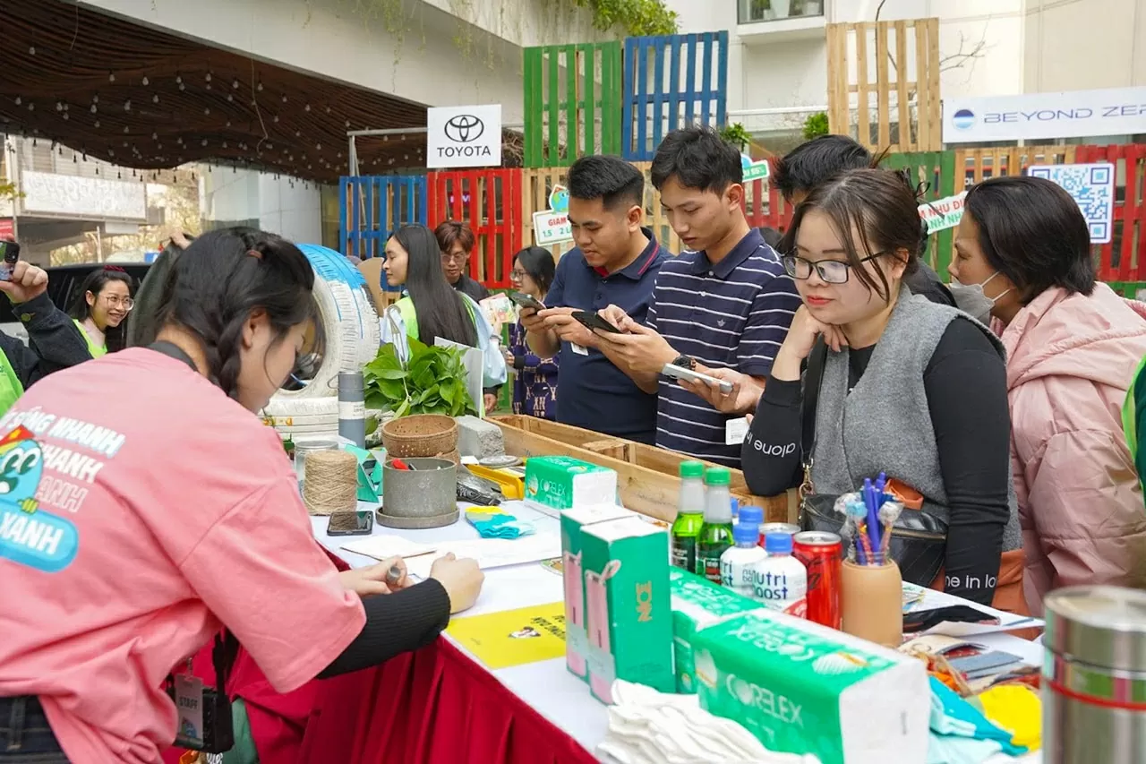 Những hoạt động thú vị thu hút đông đảo người tham gia. 