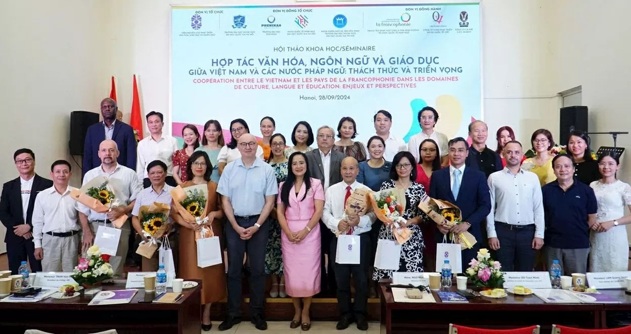 Tạo không gian trao đổi về chiến lược phát triển, thúc đẩy tiếng Pháp trong giáo dục và giao tiếp quốc tế