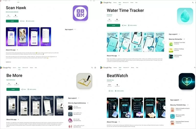 Một số ứng dụng độc hại được phát hiện trên kho ứng dụng Google Play 
