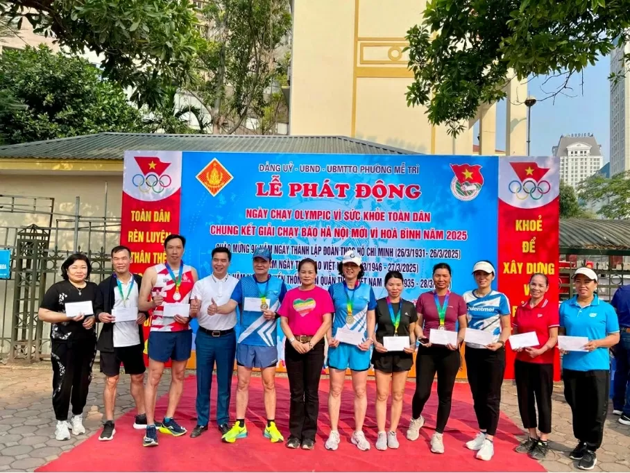 Lễ phát động giải tại Phường Mễ Trì, Nam Từ Liêm, Hà Nội. (Ảnh: T.H.) Lễ phát động giải tại Phường Mễ Trì, Nam Từ Liêm, Hà Nội. (Ảnh: T.H.)