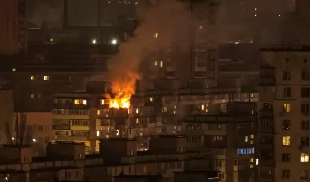 Vừa tuyên bố 'có quyền đáp trả tương xứng', Nga liền tấn công Kiev bằng UAV, nhiều người thương vong