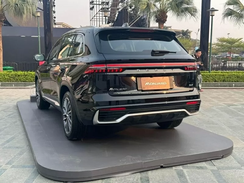 Ngoại hình của Geely Monjaro được thiết kế theo phong cách sang trọng, hiện đại.