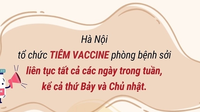 tp ha noi tiem vaccine phong soi lien tuc tat ca ngay trong tuan