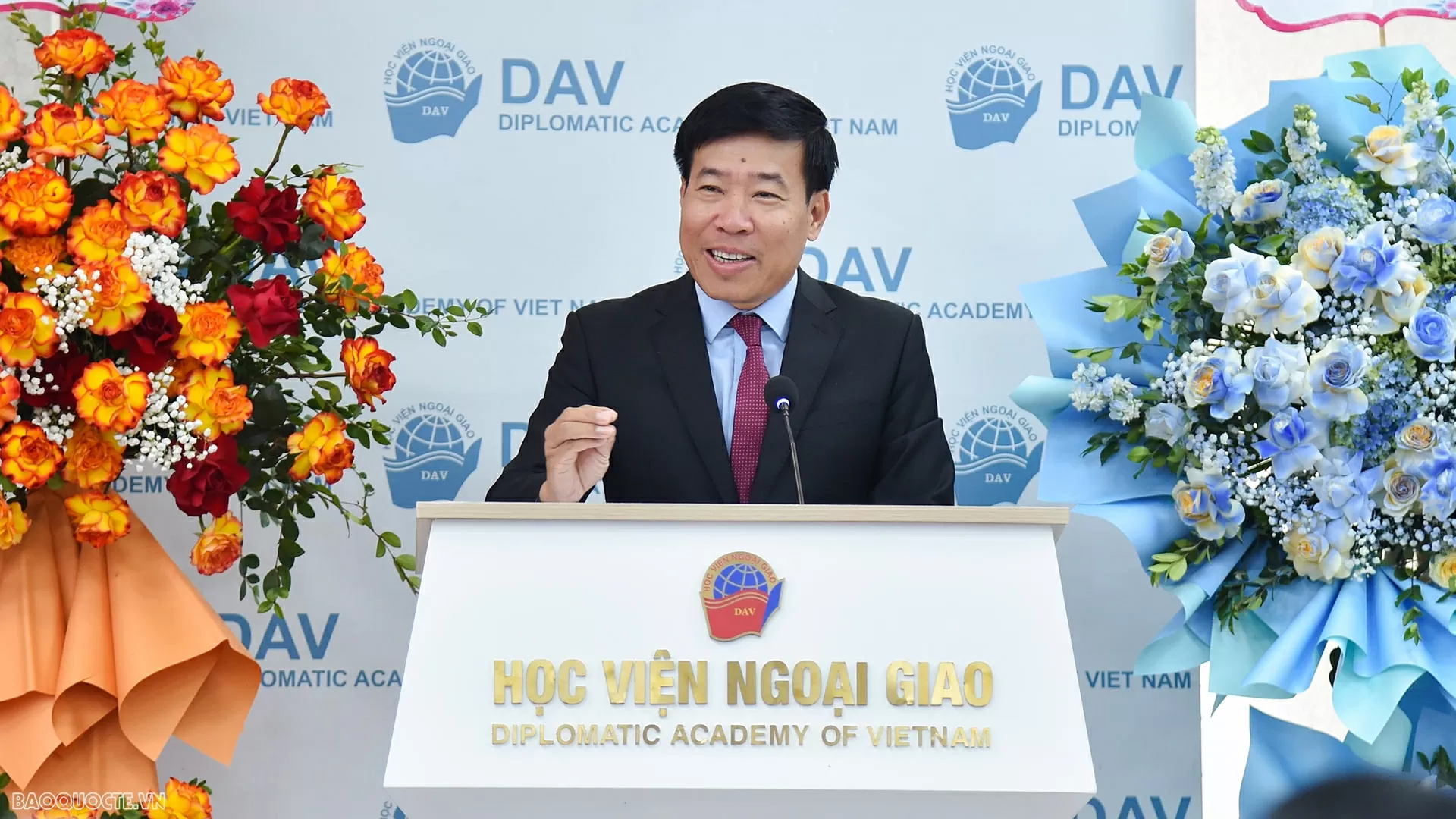 Ngày 24/3, tại Hà Nội, Đảng bộ Học viện Ngoại giao đã tổ chức thành công Đại hội nhiệm kỳ 2025-2030. (Ảnh: Anh Sơn) Ngày 24/3, tại Hà Nội, Đảng bộ Học viện Ngoại giao đã tổ chức thành công Đại hội nhiệm kỳ 2025-2030. (Ảnh: Anh Sơn)