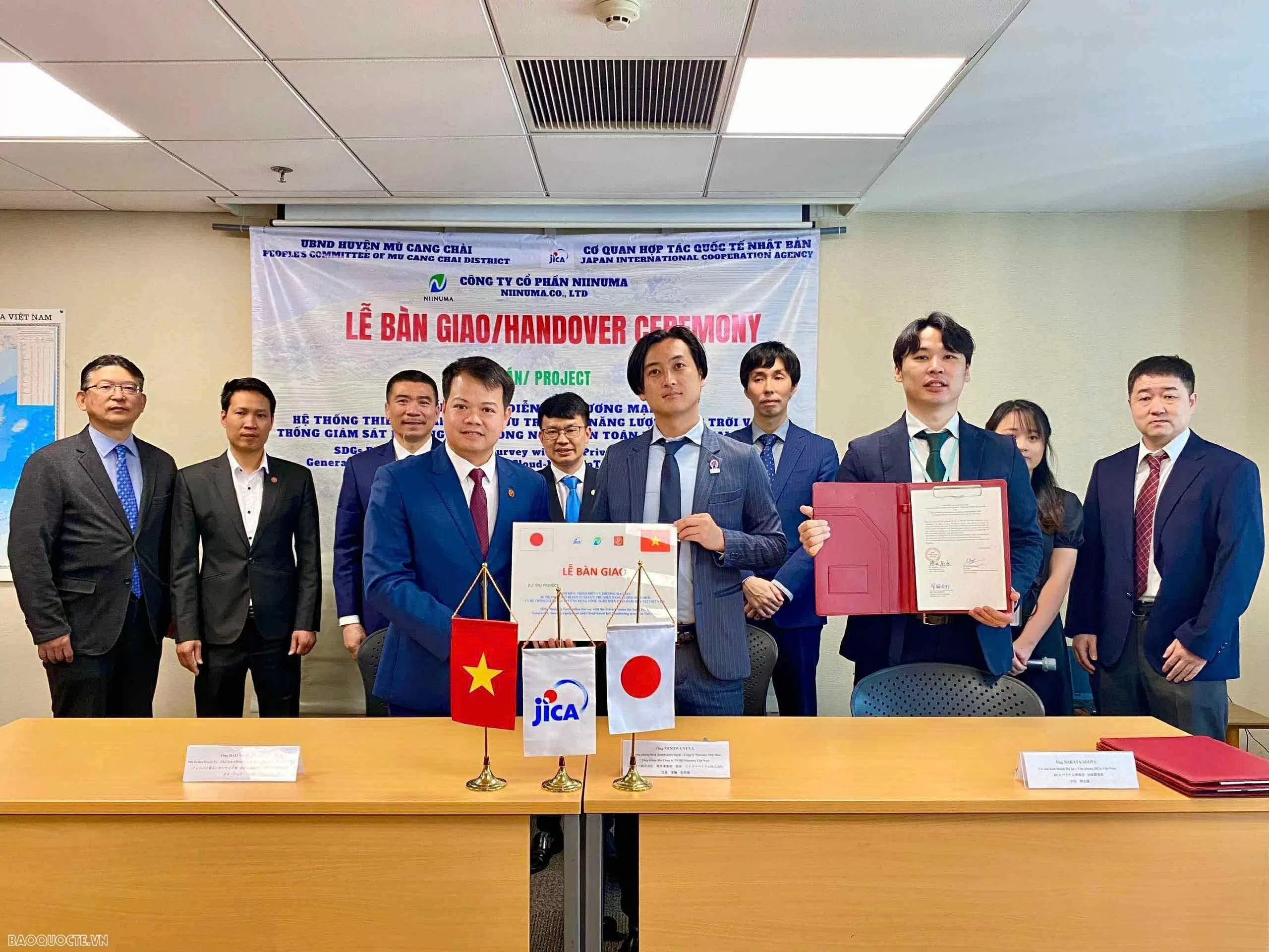 Việt Nam và Nhật Bản hợp tác xanh để “thắp sáng” Mù Cang Chải Việt Nam và Nhật Bản hợp tác xanh để “thắp sáng” Mù Cang Chải