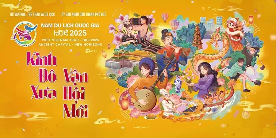 Công bố poster chính thức của Năm Du lịch quốc gia - Huế 2025