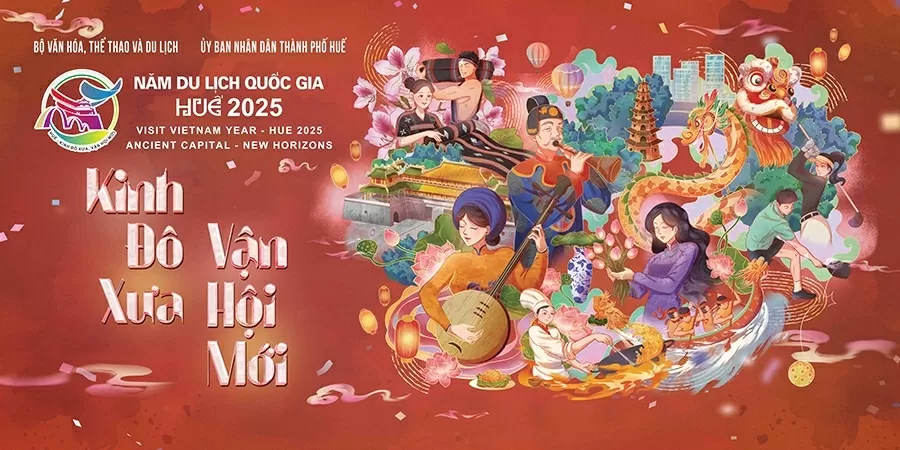 Công bố poster chính thức của Năm Du lịch quốc gia   Huế 2025