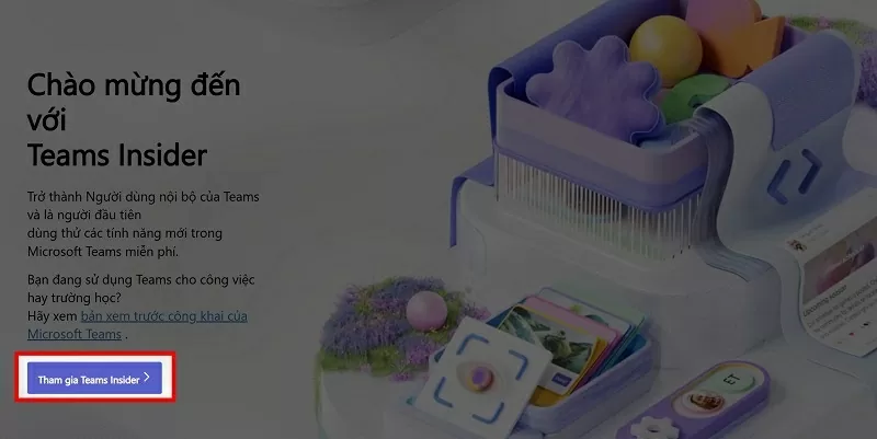 Nhấn vào nút Tham gia Nhấn vào nút Tham gia