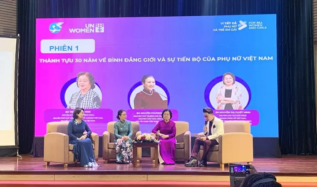Ghi nhận đóng góp của phụ nữ Việt Nam trong việc thúc đẩy bình đẳng giới và tăng quyền năng cho nữ giới Ghi nhận đóng góp của phụ nữ Việt Nam trong việc thúc đẩy bình đẳng giới và tăng quyền năng cho nữ giới