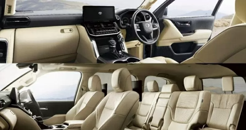Nội thất của Toyota Land Cruiser 300 Series 2025