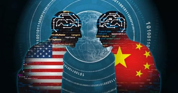 Khoảng cách công nghệ giữa Trung Quốc và Mỹ được rút ngắn nhờ việc các công ty như DeepSeek đã tối ưu hóa khả năng sử dụng chip và áp dụng các thuật toán tiên tiến. (Nguồn: Blockchain News)