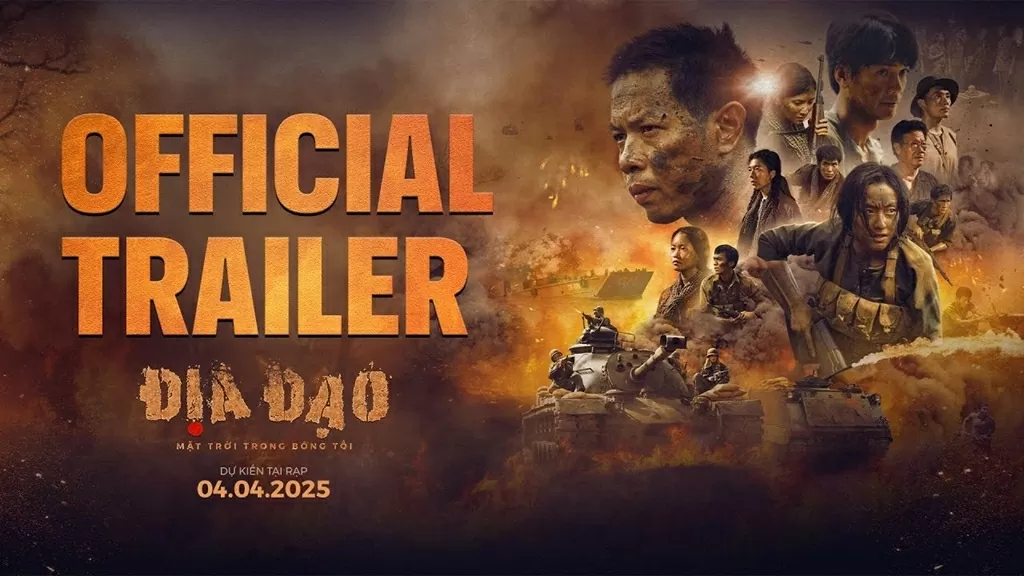 Phim đề tài lịch sử-cách mạng 'Địa đạo: Mặt trời trong bóng tối chiếu rạp từ ngày 4/4
