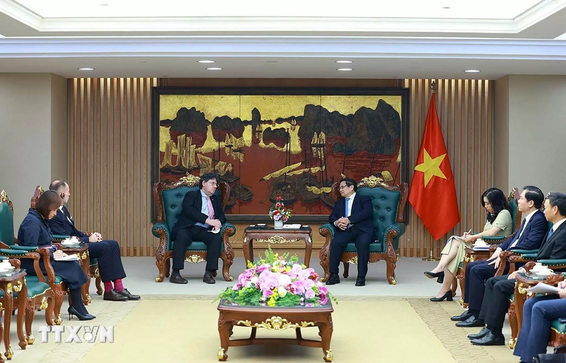 Thủ tướng Phạm Minh Chính tiếp Đại sứ Cộng hòa Áo tại Việt Nam Thủ tướng Phạm Minh Chính tiếp Đại sứ Cộng hòa Áo tại Việt Nam