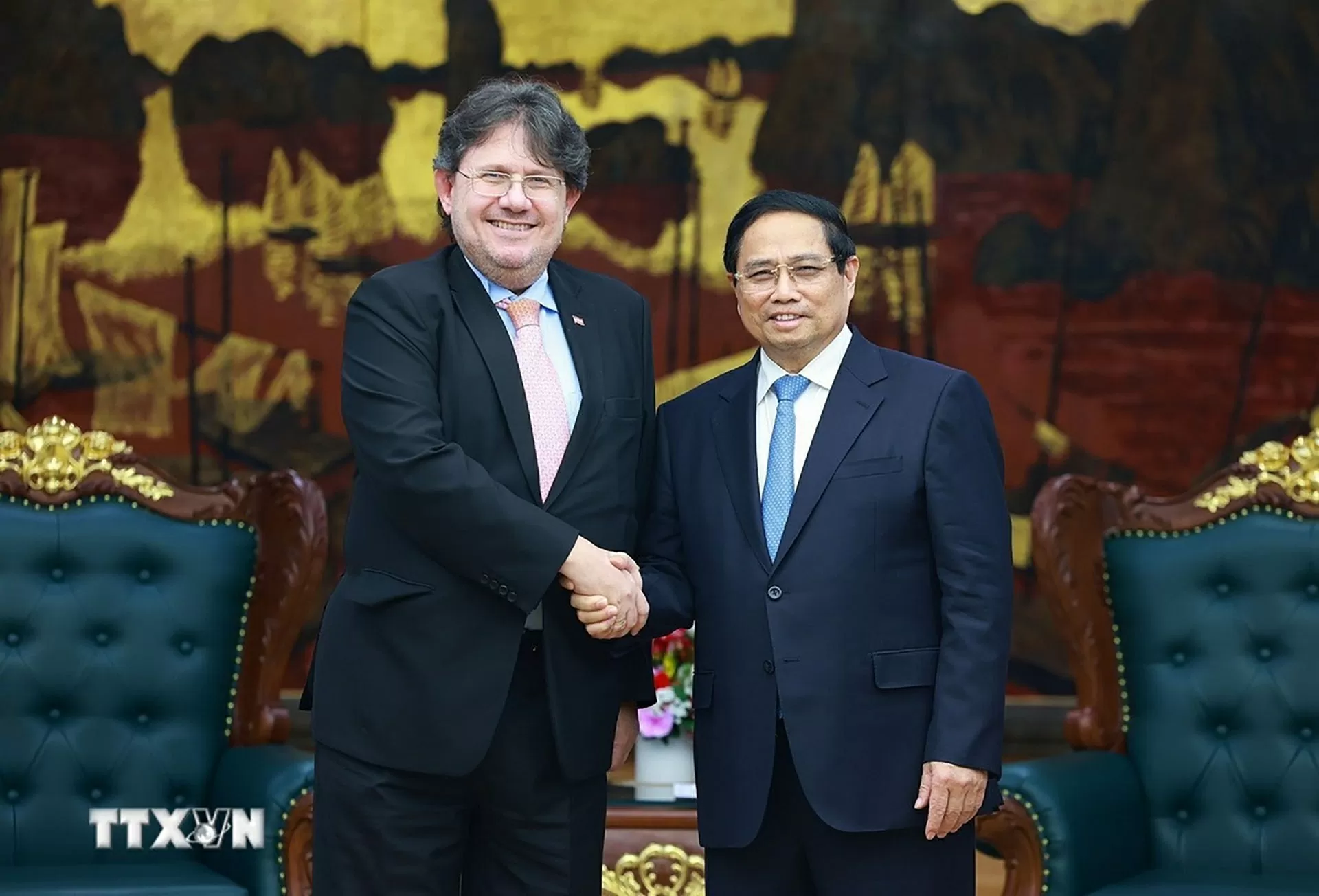 Thủ tướng Phạm Minh Chính tiếp Đại sứ Cộng hòa Áo tại Việt Nam