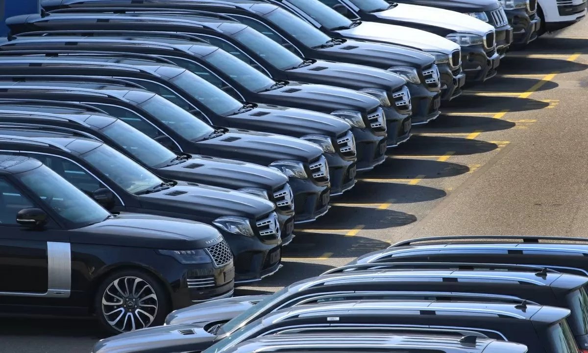 Quyết định áp thuế 25% với ô tô sẽ có hiệu lực từ ngày 2/4 tới. (Nguồn: EPA) Quyết định áp thuế 25% với ô tô sẽ có hiệu lực từ ngày 2/4 tới. (Nguồn: EPA)