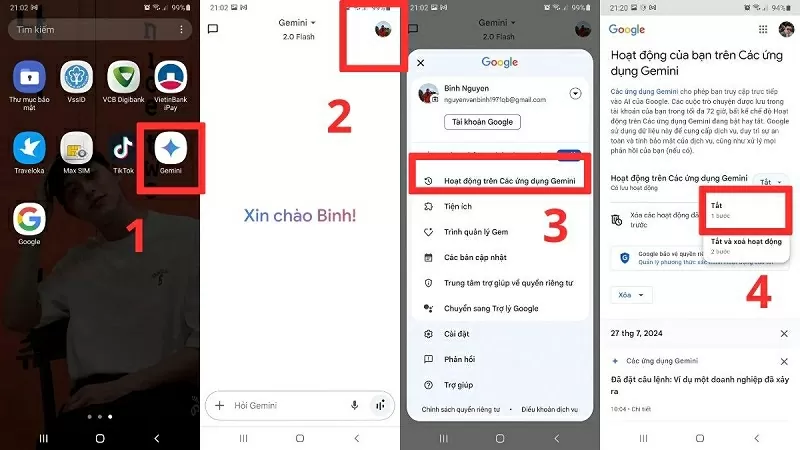 Cách tắt Gemini trên Android hiệu quả
