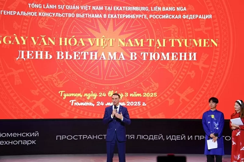 Ấn tượng ngày văn hóa của cộng đồng du học sinh Việt Nam tại Tyumen