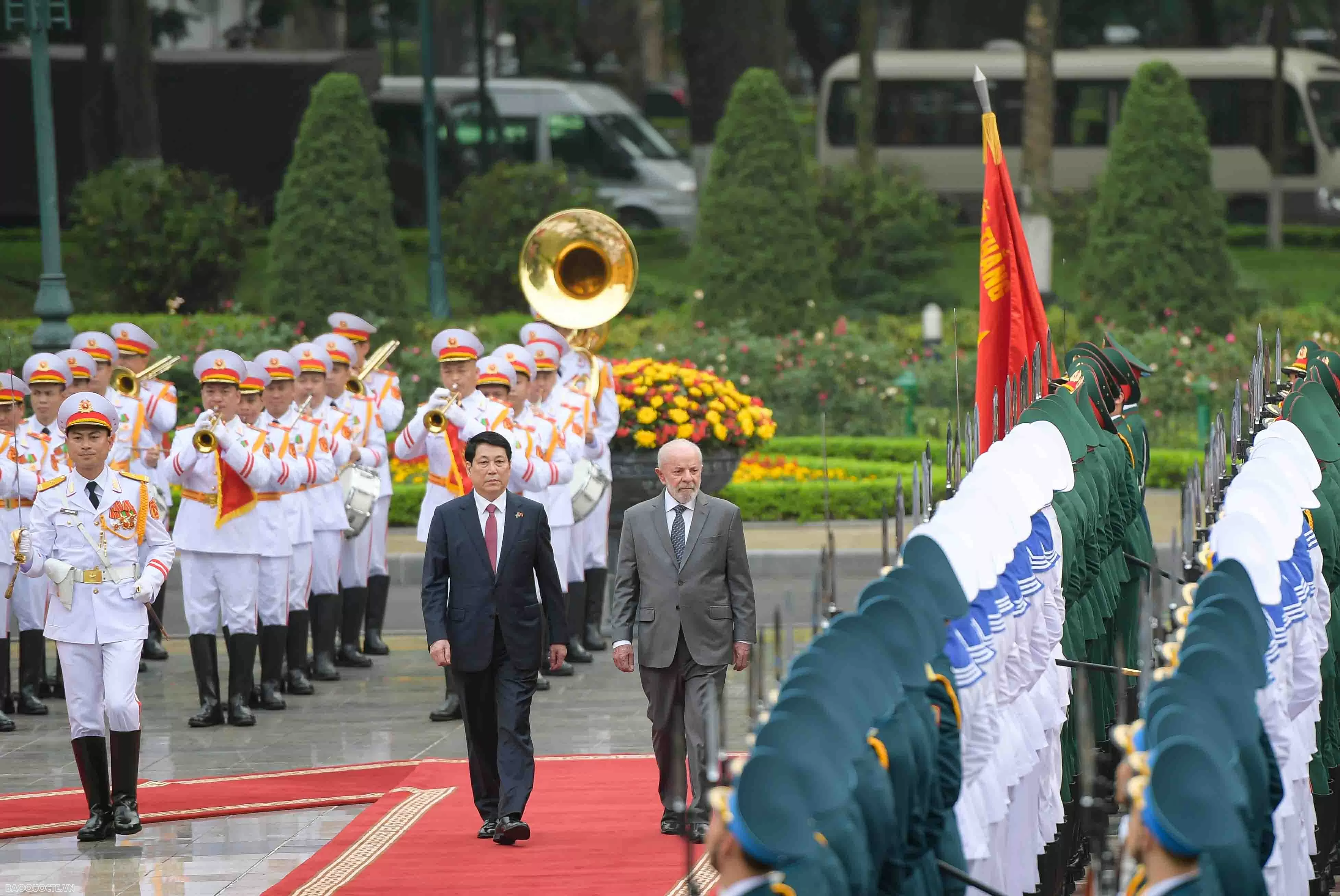Tổng thống Brazil: 'Tôi đến Việt Nam lần thứ hai vào một thời điểm rất đặc biệt', chúng ta sẽ trở thành động lực cho tương lai tốt đẹp