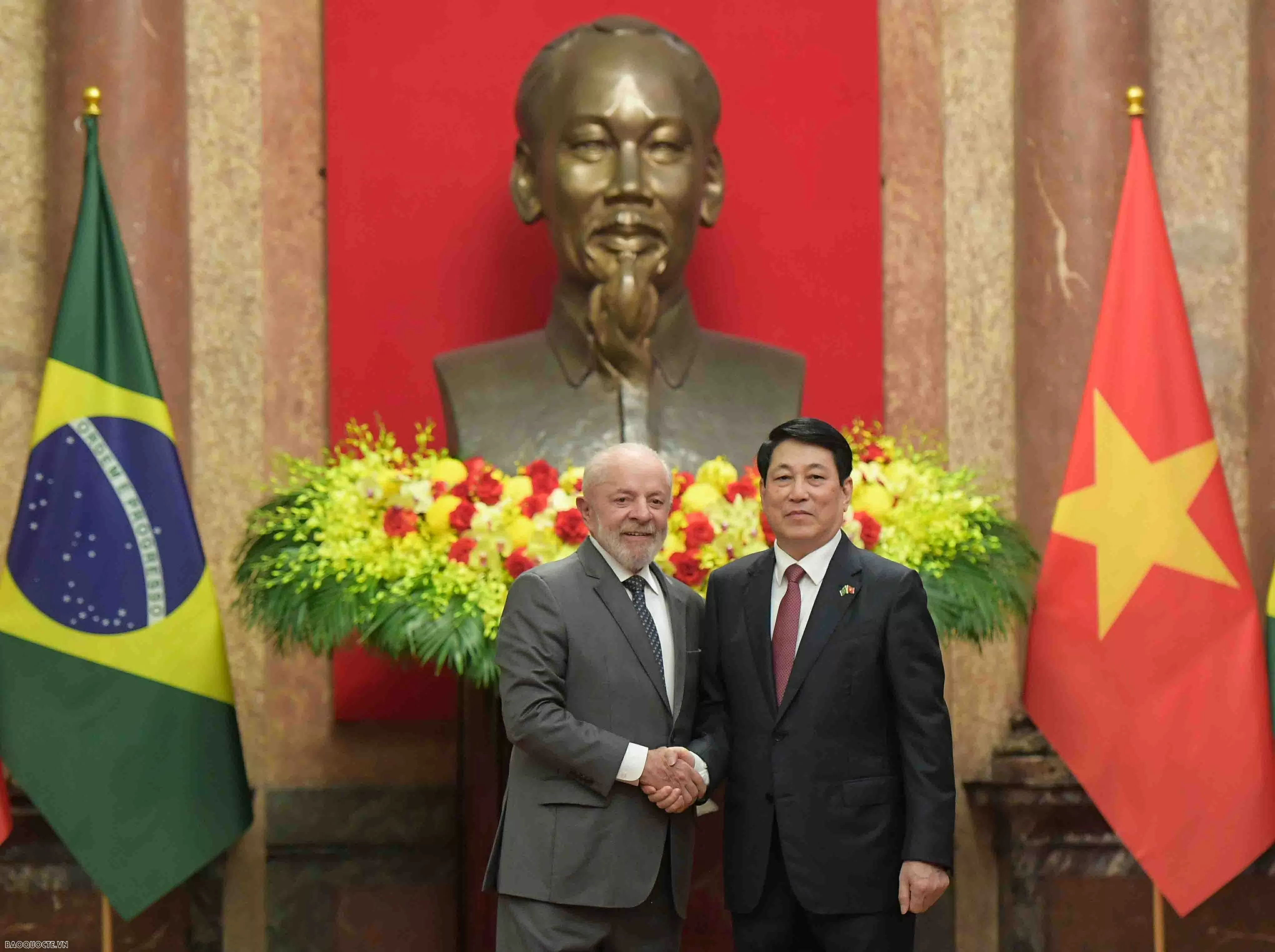 Lễ đón chính thức Tổng thống Brazil thăm Việt Nam Lễ đón chính thức Tổng thống Brazil thăm Việt Nam