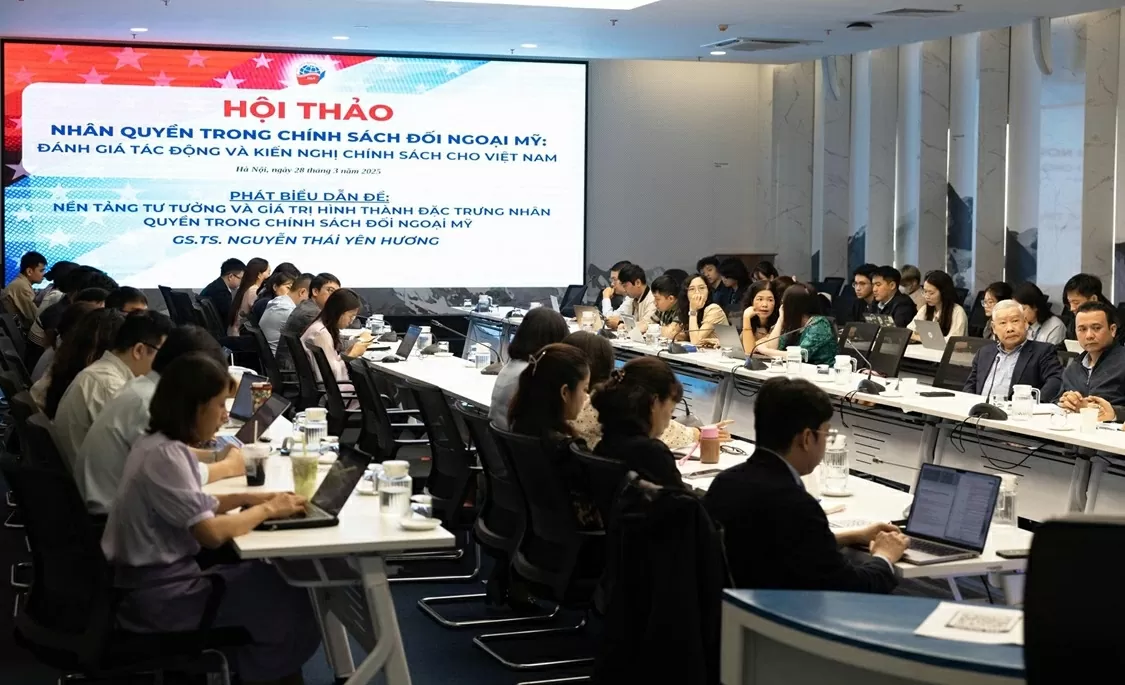 Hội thảo về Nhân quyền trong chính sách đối ngoại của Mỹ Hội thảo về Nhân quyền trong chính sách đối ngoại của Mỹ