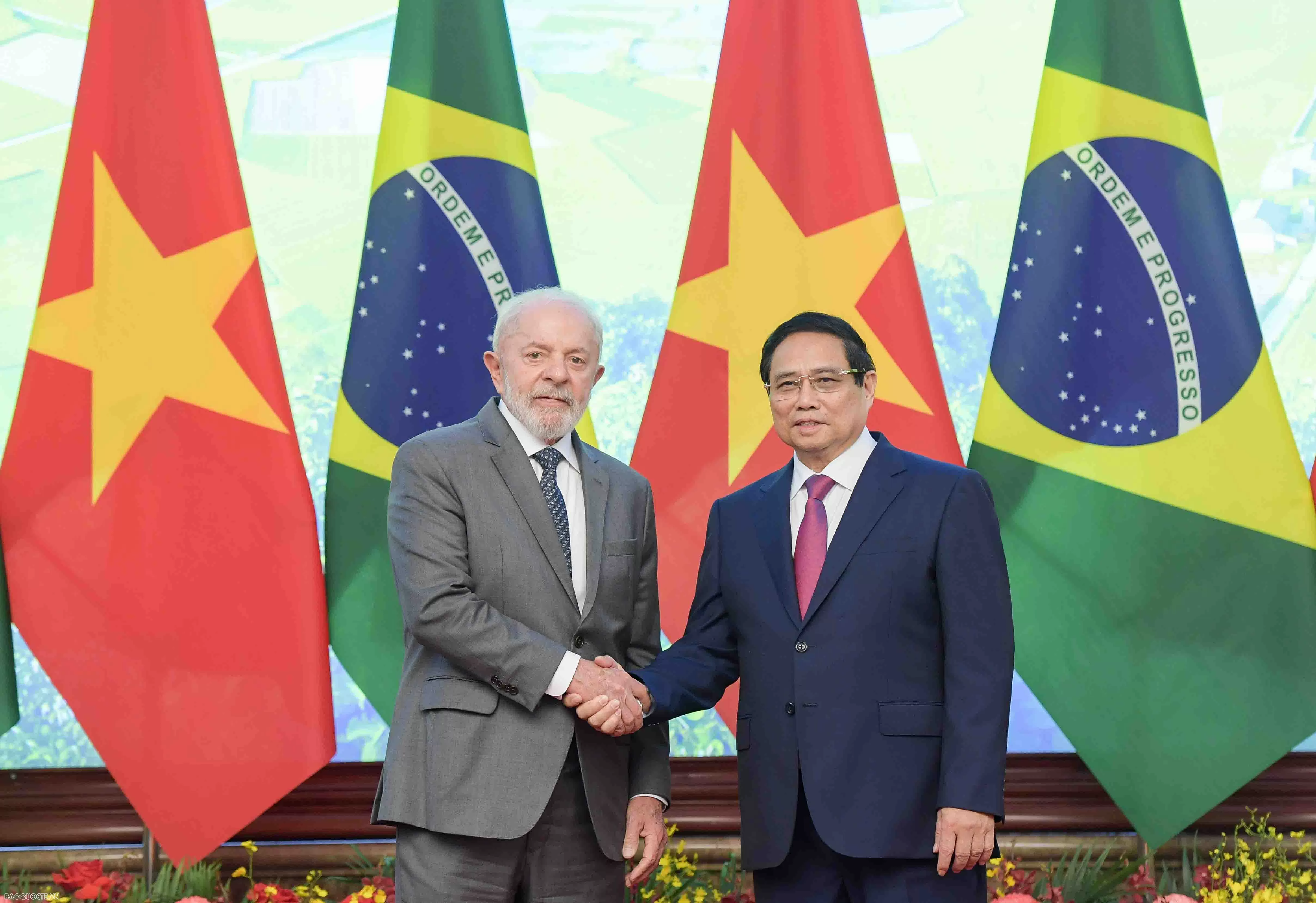 Thủ tướng Phạm Minh Chính hội kiến với Tổng thống Brazil Thủ tướng Phạm Minh Chính hội kiến Tổng thống Brazil