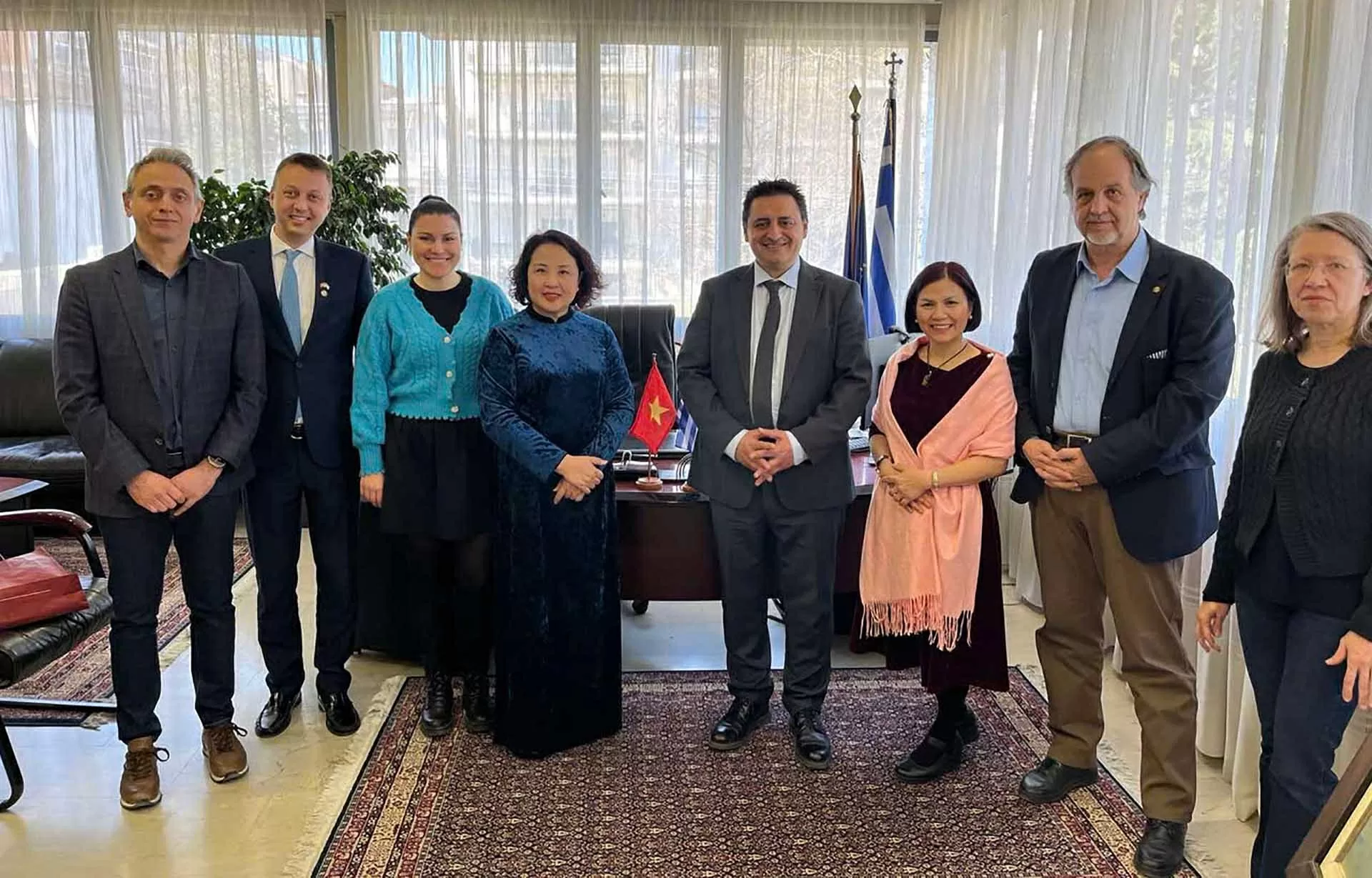 Việt Nam-Hy Lạp tăng cường kết nối địa phương, doanh nghiệp và người dân hai nước Việt Nam Hy Lạp tăng cường kết nối địa phương, doanh nghiệp và người dân hai nước