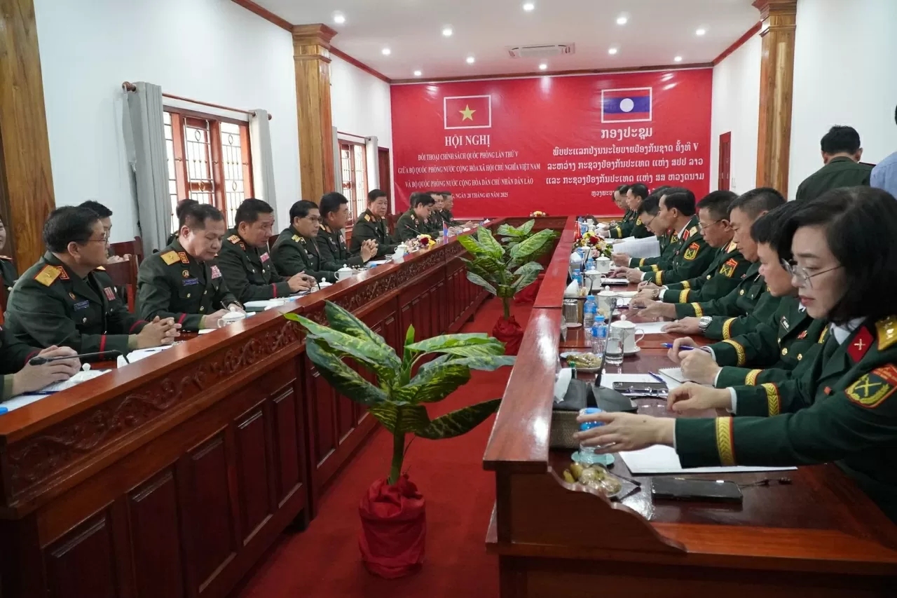Đối thoại chính sách quốc phòng Việt Nam – Lào lần thứ 5 Đối thoại chính sách quốc phòng Việt Nam – Lào lần thứ 5