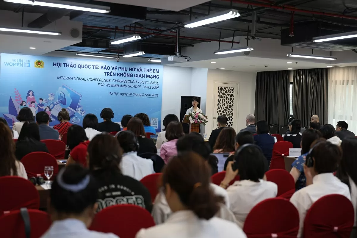 Xây dựng một không gian mạng an toàn cho sự phát triển lành mạnh của phụ nữ và trẻ em Xây dựng một không gian mạng an toàn cho sự phát triển lành mạnh của phụ nữ và trẻ em