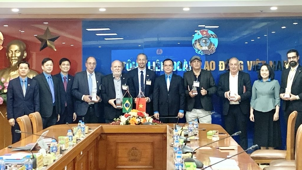 Thúc đẩy hợp tác giữa các tổ chức công đoàn và công nhân lao động Việt Nam-Brazil