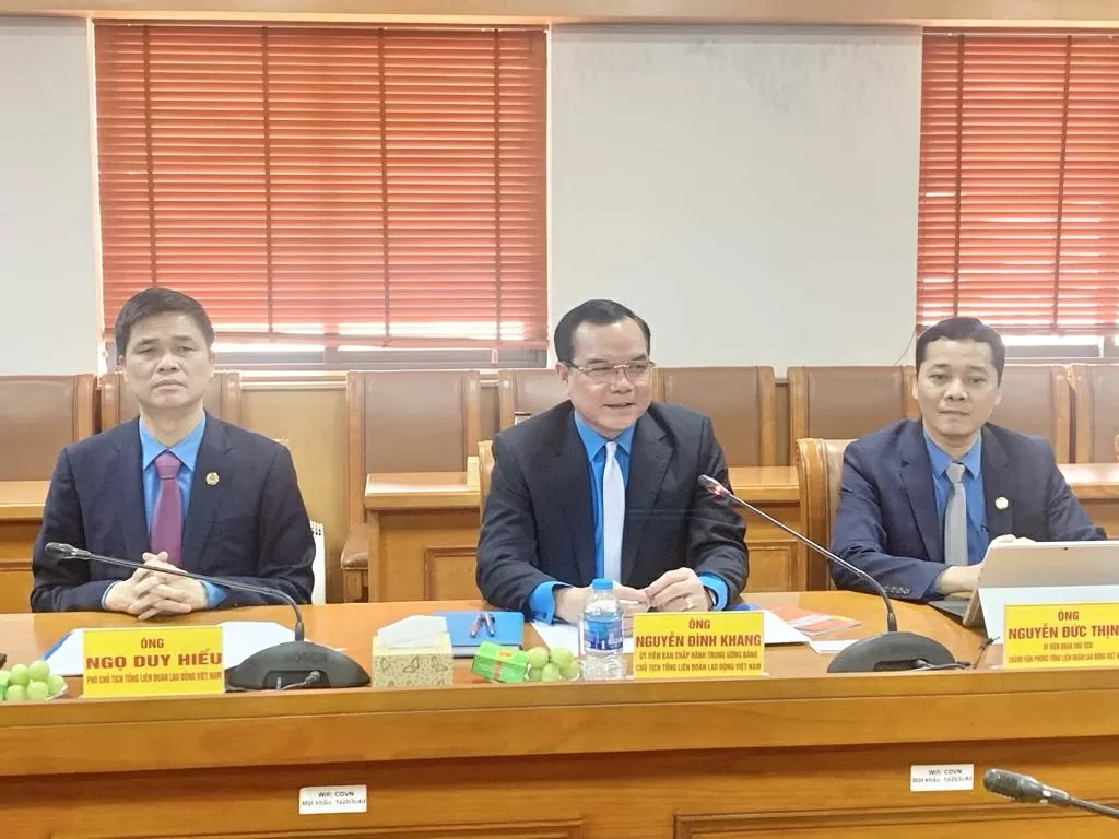 Thúc đẩy hợp tác giữa Công đoàn Việt Nam và các Trung tâm Công đoàn Brazil Thúc đẩy hợp tác giữa các tổ chức công đoàn và công nhân lao động Việt Nam-Brazil
