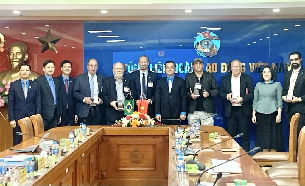 Thúc đẩy hợp tác giữa Công đoàn Việt Nam và các Trung tâm Công đoàn Brazil Thúc đẩy hợp tác giữa các tổ chức công đoàn và công nhân lao động Việt Nam-Brazil