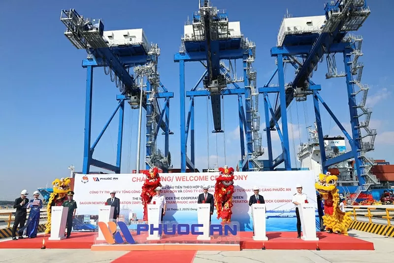 Tân cảng Sài Gòn & Cảng Phước An: Bước tiến mới cho logistic Việt Nam Tân Cảng Sài Gòn & Cảng Phước An: Bước tiến mới cho logistic Việt Nam