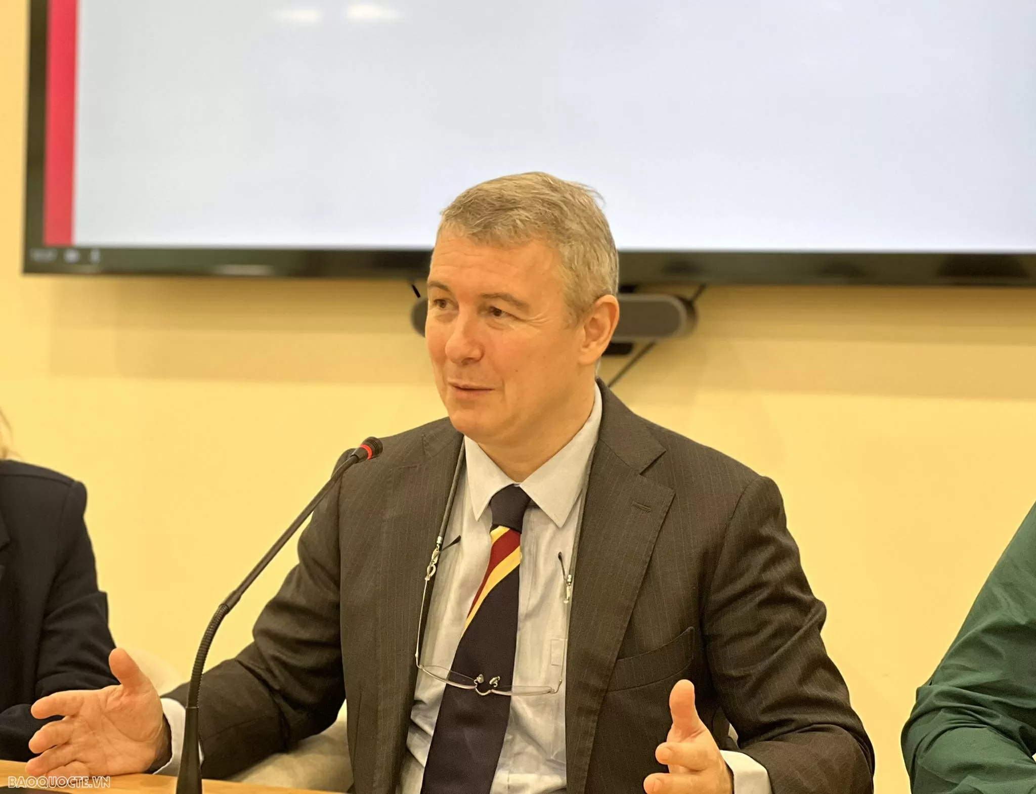 Đại sứ Bỉ: Nhà vua Philippe và Hoàng hậu Mathilde rất thân thuộc và trân trọng Việt Nam Đại sứ Bỉ: Nhà vua Philippe và Hoàng hậu Mathilde rất thân thuộc và trân trọng Việt Nam