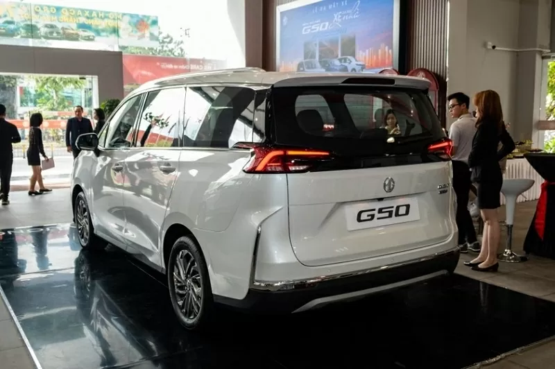 MG G50 có hai cấu hình 7 chỗ và 8 chỗ ngồi