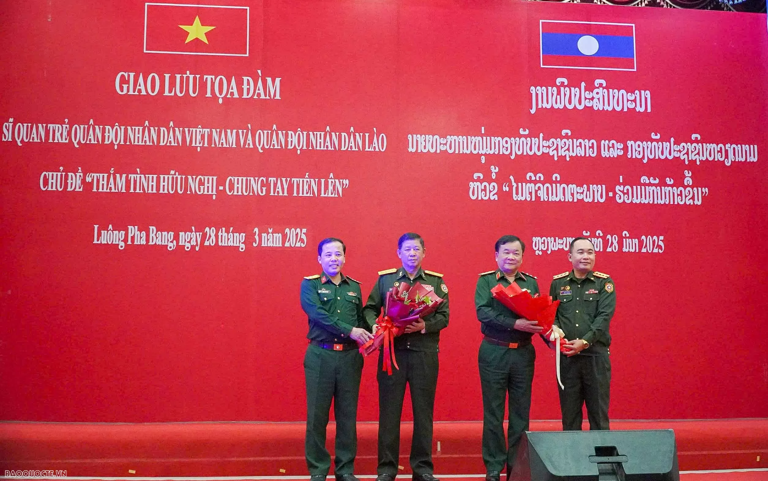 Thanh niên Quân đội Việt Nam-Lào: Chủ động, sáng tạo, vươn lên làm chủ khoa học, công nghệ