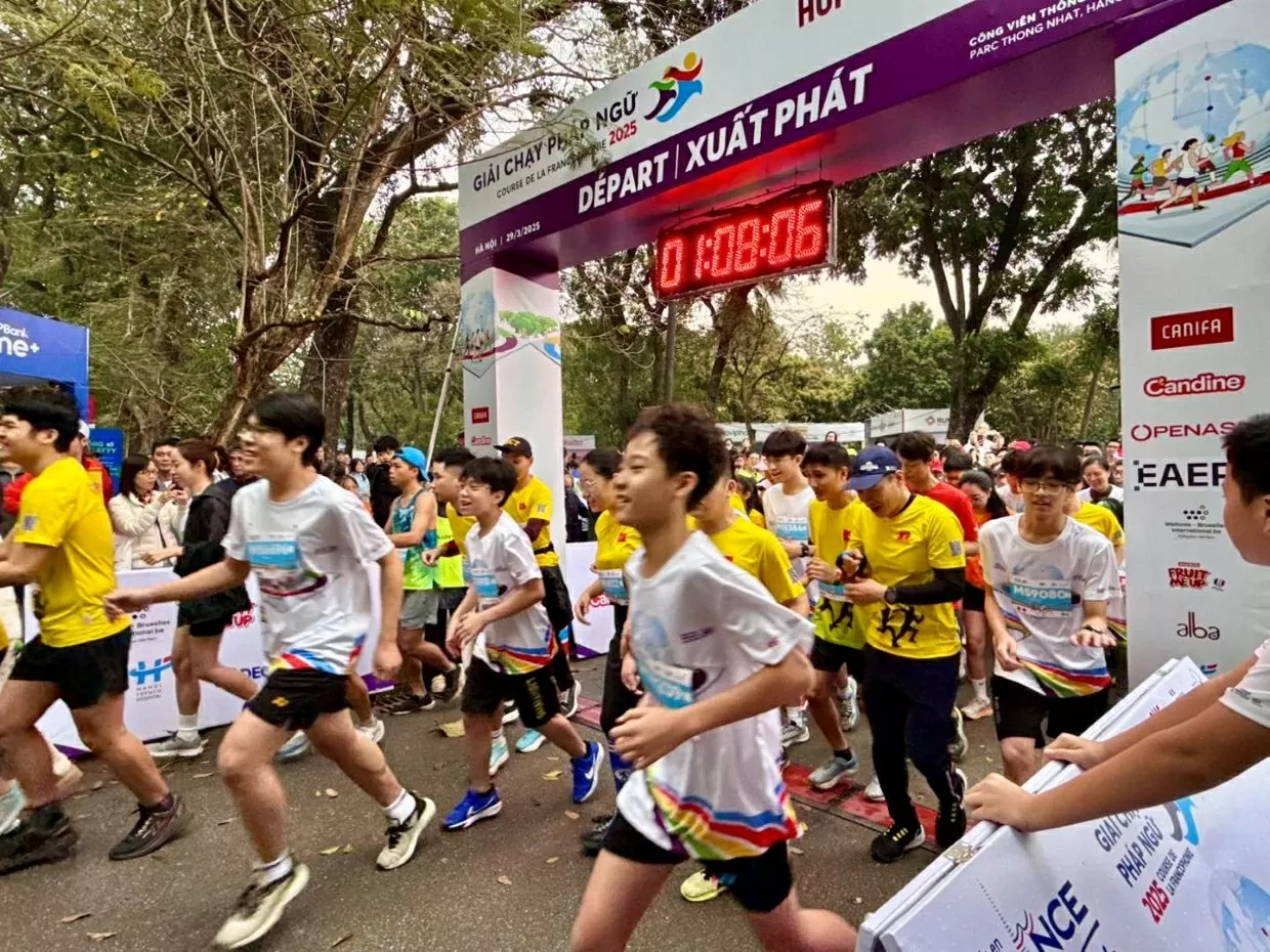 Giải chạy Pháp ngữ 2025: Ngày hội của cộng đồng yêu tiếng Pháp tại Việt Nam