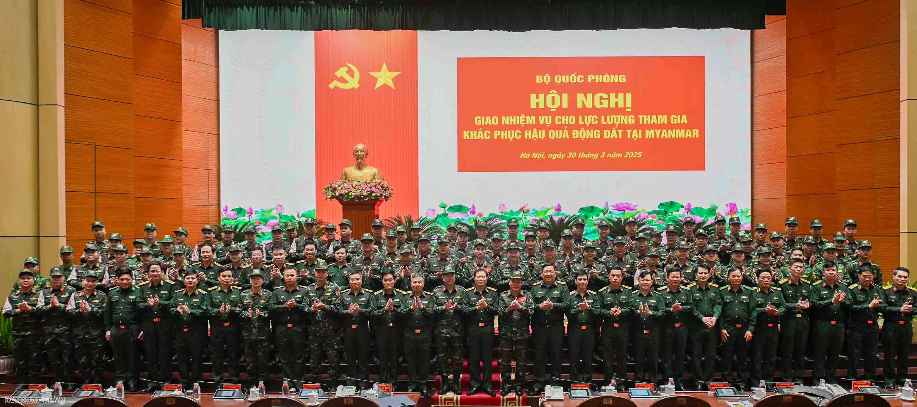 Cứu trợ động đất tại Myanmar: Đại tướng Nguyễn Tân Cương giao phát huy tinh thần ‘Tướng quân tại ngoại’