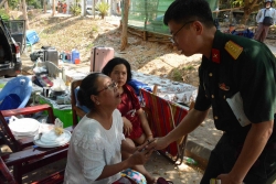 Những hình ảnh lực lượng Việt Nam cứu trợ động đất tại Myanmar