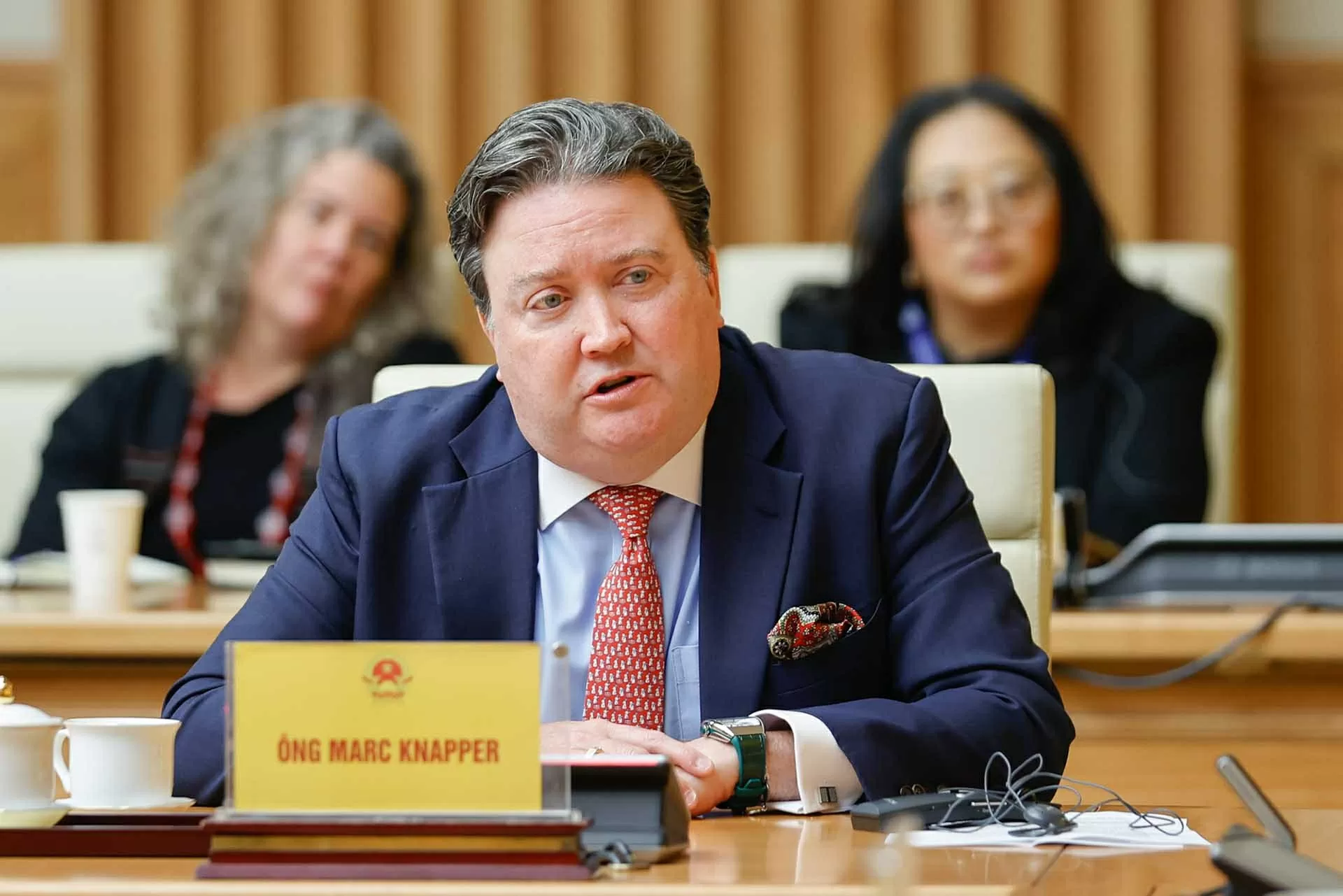 Thủ tướng Phạm Minh Chính tiếp đoàn lãnh đạo các trường đại học hàng đầu của Hoa Kỳ