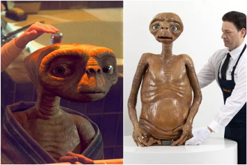 Bán đấu giá mô hình người ngoài hành tinh phim 'E.T. the Extra-Terrestrial'